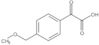 4-(Methoxymethyl)-α-oxobenzolessigsäure