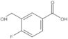 4-Fluoro-3-(hydroxymethyl)benzoic acid