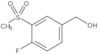 4-Fluoro-3-(methylsulfonyl)benzenemethanol