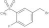 4-(Bromomethyl)-1-fluoro-2-(methylsulfonyl)benzene