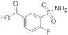 3-(aminosulfonyl)-4-fluorobenzoic acid