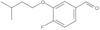 4-Fluoro-3-(3-methylbutoxy)benzaldehyde