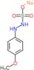 2-(4-methoxyphenyl)hydrazinesulfonic acid