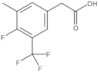 4-Fluoro-3-methyl-5-(trifluoromethyl)benzeneacetic acid