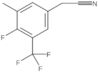 4-Fluoro-3-methyl-5-(trifluoromethyl)benzeneacetonitrile