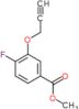 methyl 4-fluoro-3-(prop-2-yn-1-yloxy)benzoate