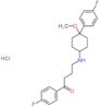 1-(4-fluorophenyl)-4-{[4-(4-fluorophenyl)-4-methoxycyclohexyl]amino}butan-1-one hydrochloride (1:1)