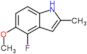 4-fluoro-5-methoxy-2-methyl-1H-indole