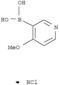 Boronic acid,(4-methoxy-3-pyridinyl)-, hydrochloride (9CI)