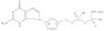 Triphosphoric acid,P-[[(1S,4R)-4-(2-amino-1,6-dihydro-6-oxo-9H-purin-9-yl)-2-cyclopenten-1-yl]methyl]ester (9CI)