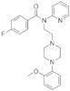 4-Fluoro-N-[2-[4-(2-methoxyphenyl)-1-piperazinyl]ethyl]-N-2-pyridinylbenzamide