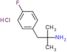 1-(4-Fluorophenyl)-2-methyl-2-propylamine hydrochloride