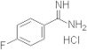 Benzenecarboximidamide, 4-fluoro-, hydrochloride (1:1)