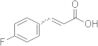 3-(4-Fluorophenyl)-2-propenoic acid