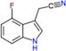 4-Fluoro-1H-indole-3-acetonitrile