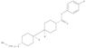 [1,1'-Bicyclohexyl]-4-carboxylicacid, 4'-pentyl-, 4-fluorophenyl ester, (trans,trans)-