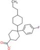 4-(4-fluorophenyl)-4-(4-propylcyclohexyl)cyclohexanecarboxylate