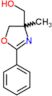 (4-methyl-2-phenyl-4,5-dihydro-1,3-oxazol-4-yl)methanol