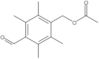 4-[(Acetyloxy)methyl]-2,3,5,6-tetramethylbenzaldehyde