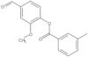 4-Formyl-2-methoxyphenyl 3-methylbenzoate