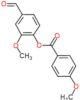 4-formyl-2-methoxyphenyl 4-methoxybenzoate