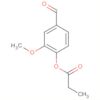 Benzaldehyde, 3-methoxy-4-(1-oxopropoxy)-