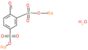 (2-formil-5-sodioossisolfonil-fenile)sulfonilossisodio idrato