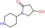 4-hydroxy-1-(4-piperidyl)pyrrolidin-2-one