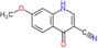7-methoxy-4-oxo-1,4-dihydroquinoline-3-carbonitrile