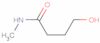 4-hydroxy-N-methylbutyramide