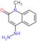 2(1H)-Quinolinone,4-hydrazino-1-methyl-(9CI)