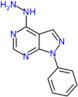 4-hydrazinyl-1-phenyl-1H-pyrazolo[3,4-d]pyrimidine