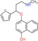 4-[3-(methylamino)-1-(2-thienyl)propoxy]naphthalen-1-ol