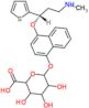 4-{[(1S)-3-(methylamino)-1-(thiophen-2-yl)propyl]oxy}naphthalen-1-yl hexopyranosiduronic acid