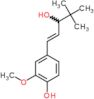 4-[(1E)-3-hydroxy-4,4-dimethylpent-1-en-1-yl]-2-methoxyphenol