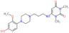 6-({3-[4-(4-hydroxy-2-methoxyphenyl)piperazin-1-yl]propyl}amino)-1,3-dimethylpyrimidine-2,4(1H,3H)-dione