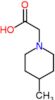 (4-methylpiperidin-1-yl)acetic acid