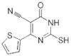 2-MERCAPTO-6-OXO-4-(2-THIENYL)-1,6-DIHYDROPYRIMIDINE-5-CARBONITRILE