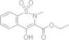 4-Hydroxy-2-methyl-2H-1,2-benzothiazine-3-carboxylic acid ethyl ester 1,1-dioxide