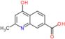 4-hydroxy-2-methyl-quinoline-7-carboxylic acid