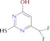 6-(Difluoromethyl)-2,3-dihydro-2-thioxo-4(1H)-pyrimidinone