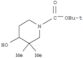 1,1-Dimetiletil 4-hidroxi-3,3-dimetil-1-piperidinocarboxilato