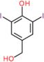 4-(hydroxymethyl)-2,6-diiodophenol