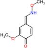 (4E)-2-methoxy-4-[(methoxyamino)methylidene]cyclohexa-2,5-dien-1-one