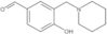 4-Hydroxy-3-(1-piperidinylmethyl)benzaldehyde