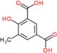 4-hydroxy-5-methylbenzene-1,3-dicarboxylic acid