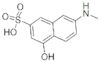 4-Hydroxy-7-methylamino-2-naphthalenesulfonic acid