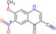 7-methoxy-6-nitro-4-oxo-1,4-dihydroquinoline-3-carbonitrile