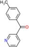 (4-methylphenyl)(pyridin-3-yl)methanone