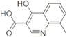 4-Hydroxy-8-methylquinoline-3-carboxylic acid